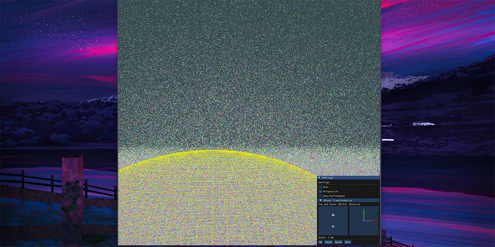 OpenGL/OpenCL Particle System screenshot 1